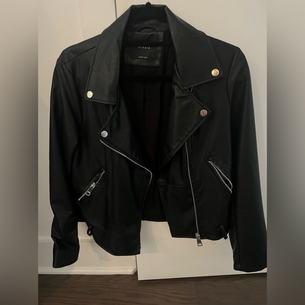 Elodie Faux Leather Jacket